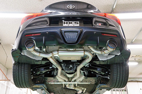 HKS HI-POWER Catback Exhaust - 2020+ GR Supra