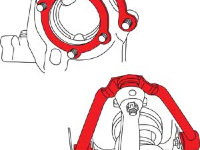 SPC Performance 03-08 Nissan 350Z/03-07 Infiniti G35 Front Adjustable Control Arms