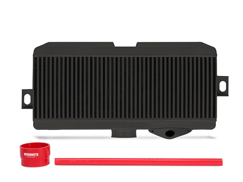 Mishimoto Subaru 08-15 WRX STi Top-Mount Intercooler Kit - Powder Coated Black & Red Hoses