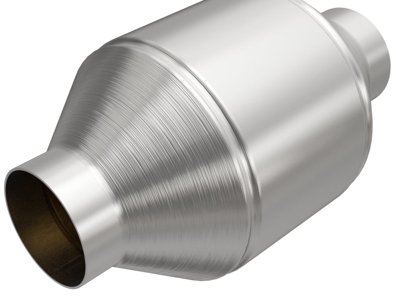 MagnaFlow Univ Cat Conv 2.5in Inlet/Outlet Center/Center Round 3in Body L x 5in W x 8.75in Overall L