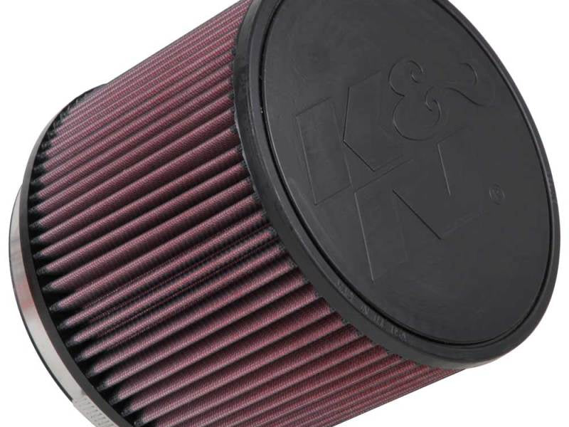 K&N Universal Rubber Filter 6in Flange ID / 7.5in OD / 6in Height / Round Straight