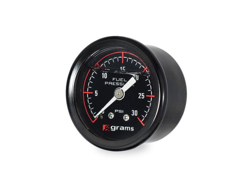 Grams Performance 0-30 PSI Fuel Pressure Gauge