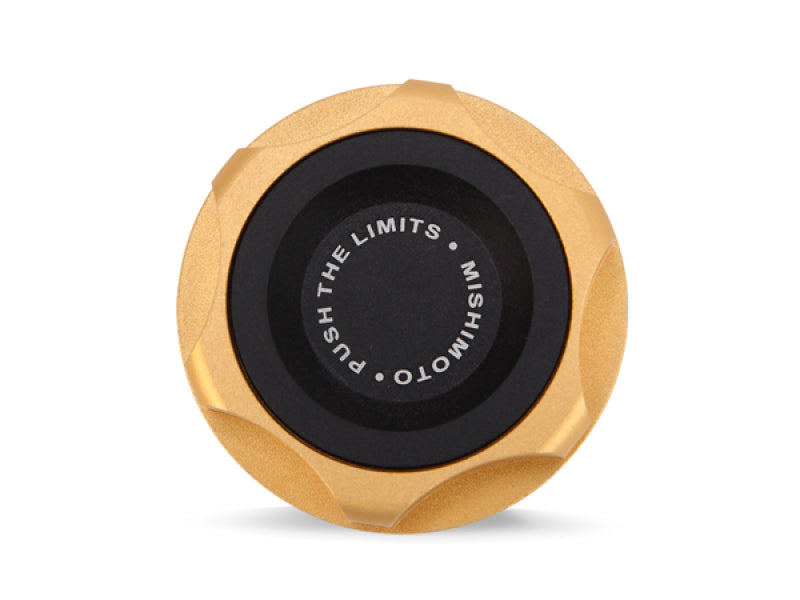 Mishimoto Subaru Oil FIller Cap - Gold