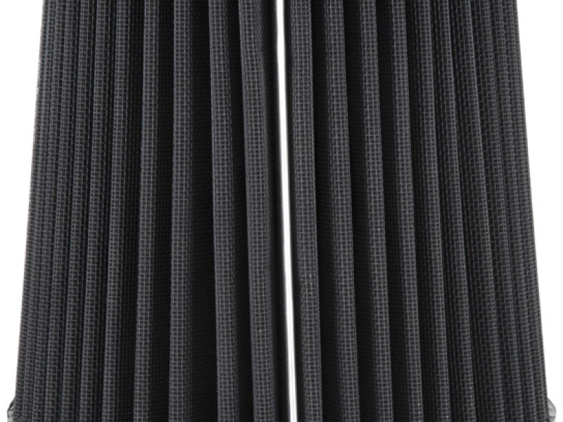 K&N Universal Rubber Filter-Round Tapered 4.5in Flange ID x 8in Base OD x 6.625in Top OD x 8in H