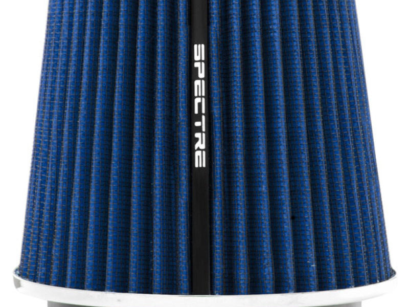 Spectre Adjustable Conical Air Filter 5-1/2in. Tall (Fits 3in. / 3-1/2in. / 4in. Tubes) - Blue