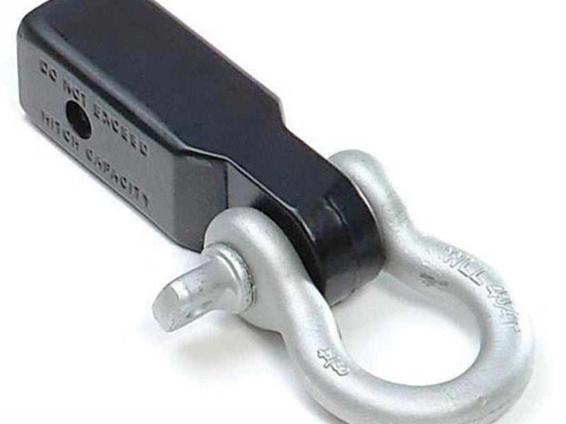 Rampage 1999-2019 Universal D-Ring Receiver Hitch - Black